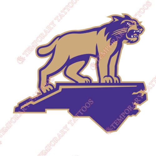 Western Carolina Catamounts Customize Temporary Tattoos Stickers NO.6956